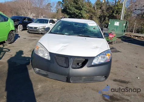 2007 Pontiac G6 z USA, uszkodzony, nr VIN 1G2ZG58N474108919